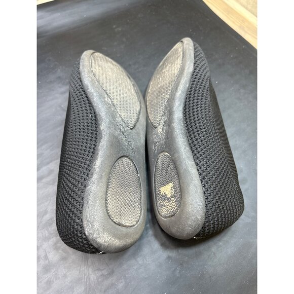 Skechers Womens Black Air-Cooled Memory Foam Stretch Fit Slip-On Flats Size 7 - Picture 4 of 9